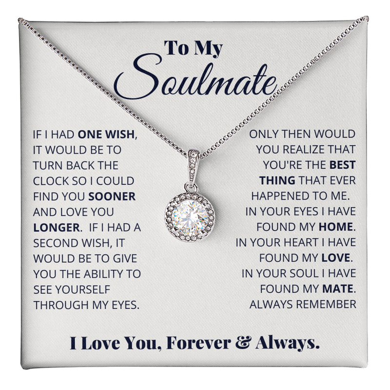 To My Soulmate - Eternal Hope Necklace